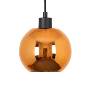 PSM LIGHTING - suspension-avec 2m de câble textile et arrêt de câble à la douille - 4978.B.E27.SH.2M.RKC.TX2