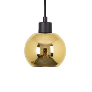 PSM LIGHTING - suspension-avec 2m de câble textile et arrêt de câble à la douille - 4995.A.E27.SH.16.GC.TXM