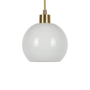 PSM LIGHTING - suspension - avec 2m de câble textile et arrêt de câble à la douille blanc mat - 5174.B.E27.SH.1M.OG.TX1