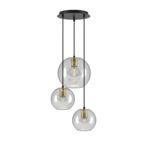 PSM LIGHTING - suspension-avec 2x Moby Ø180 et 1x Moby Ø250-1