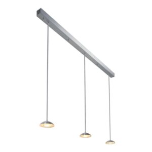 PSM LIGHTING - suspension avec rotule - tige raccourcissable - avec driver LED alu satiné - 1824X3.14.WW