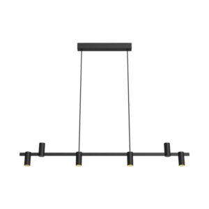 PSM LIGHTING - suspension avec rotule-tige raccourcissable-fixe-down/up-avec driver LED - 1350.47.NW