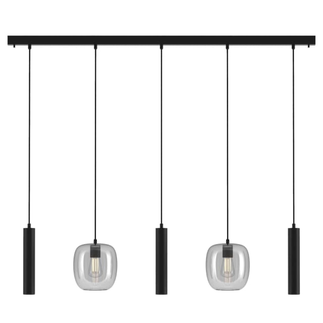 PSM LIGHTING - suspension - combinaison 2x Moby et 3x Mero - 1 PSM LIGHTING - suspension - combinaison 2x Moby et 3x Mero - 1