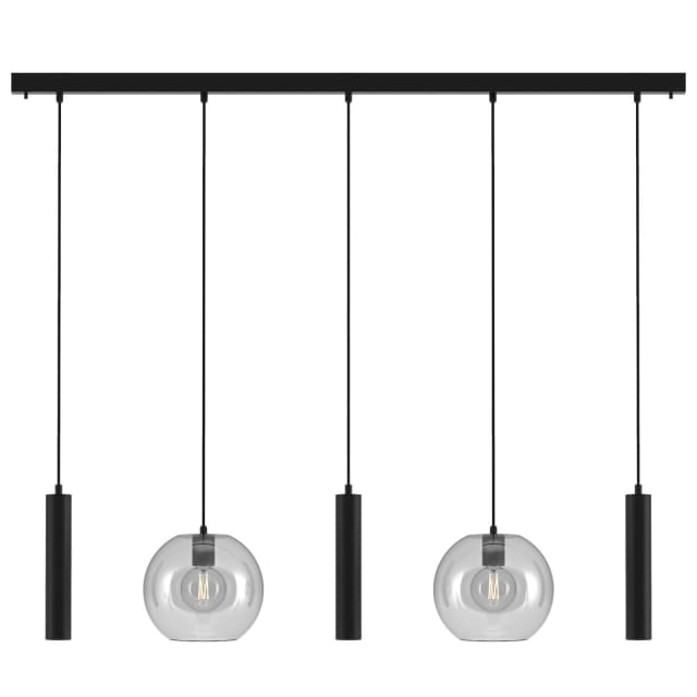 PSM LIGHTING - suspension - combinaison 2x Moby et 3x Mero - 1 PSM LIGHTING - suspension - combinaison 2x Moby et 3x Mero - 1