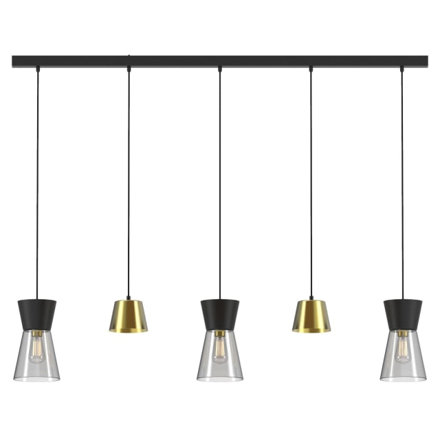 PSM LIGHTING - suspension-down-avec 5x 1 PSM LIGHTING - suspension-down-avec 5x 1