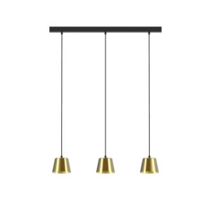 PSM LIGHTING - suspension - down blanc - cr / câble textile blanc - 5571.LED.128.TX1.WW