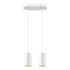 SLV Belgium - ASTO TUBE suspension GU10 longueur de suspension 250 cm 2 x 10 W max blanc - 1006434
