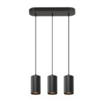 SLV Belgium - ASTO TUBE suspension GU10 longueur de suspension 250 cm max 3 x 10 W noir - 1006435