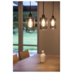 SLV Belgium - FENDA suspension E27 60W acier/plastique sans roset/sans blindage noir - 132660 – Image 15