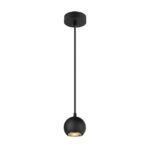 SLV Belgium - LIGHT EYE 90,suspension,GU10,longueur de suspension 150 cm,1x max. 6 W,noir mat - 1008172 – Image 7