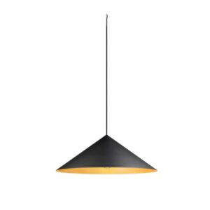 SLV Belgium - MAGICO 55,suspension,E27,longueur de suspension 180 cm,1x max 10 W,noir mat/or - 1008508