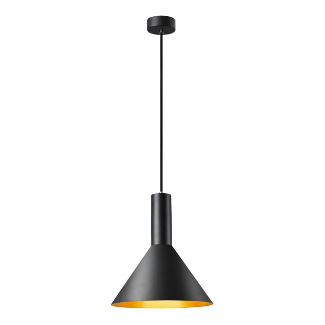 SLV Belgium - Phelia 275 E27 suspension intérieure noire/dorée - 1002949 SLV Belgium - Phelia 275 E27 suspension intérieure noire/dorée - 1002949