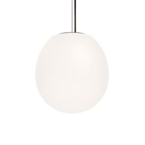 WEVER & DUCRE - DRO SUSPENDED 3.0 noir texturé + blanc opale E27 Ø290mm - 2523E0WB0