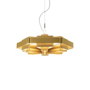 WEVER & DUCRE - J.J.W. SUSPENSION SURF 04 GOLD max. 6x50W E27 A60 220-240VAC - 2052E0G0